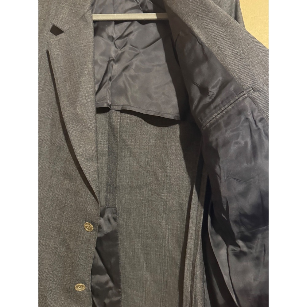 BROOKS BROTHERS Mens gray Wool Blazer Sport Coat Textured Suiting Size 42 36 - Picture 10 of 10